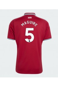 Manchester United Harry Maguire #5 Fotballdrakt Hjemme Klær 2026-27 Korte ermer